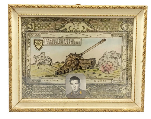 Foto incorniciata militare - incorniciata,