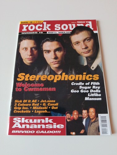Rivista rock sound 1999 - rock,