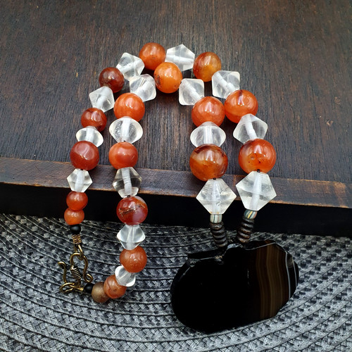 Antica collana perle da - antica, di