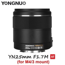 YONGNUO YN25mm F1.7M Auto Focus Prime Len fr Olympus Panasonic M4/3 Mount Camera