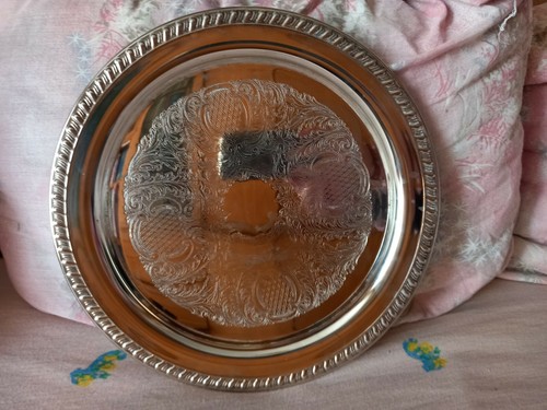 Piatto ornamentale placcato - piatto,