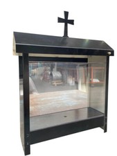 TECA LUMINI PORTALUMINI IN ALLUMINIO NERO - VARIE MISURE