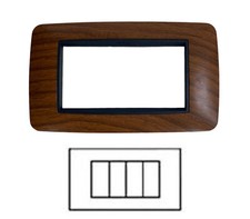 Placca Interruttore 4 Posti