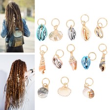 Bracciale Treccia Capelli Perline Dreadlocks per Extension Capelli Decorazione Gioielli VELOCE