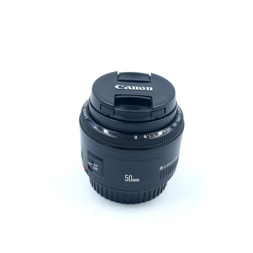 Canon 50mm 8 ii seconda - ef, f/1,8