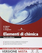 elementi di chimica x lic. +eb chimica e merceologia righetti/tottola 8824744923
