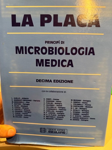 Placa microbiologia medica - la,