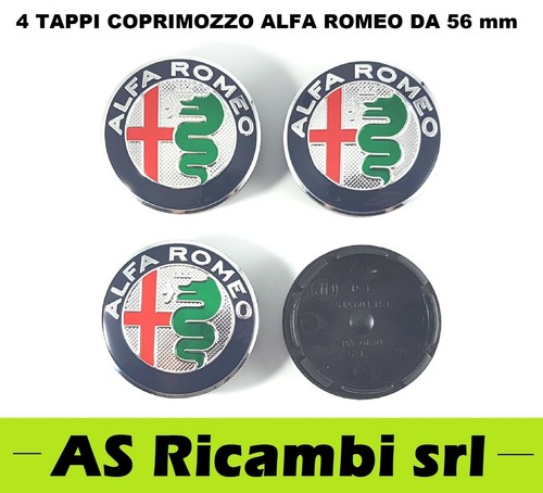 Tappi coprimozzo alfa romeo - alfa,