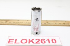 Cornwell T2200SP  5/8"  3/8" Drive 6 Point SAE Chrome Spark Plug Socket USA