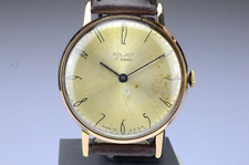 Poljot CCCP Orologio Russo Gold Plated 20 Microns 35nmm Made in URRS 1980s