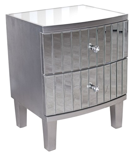 Comodino hollywood glamour - comodino,