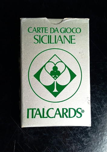 Carte gioco siciliane - carte,