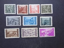 1945 Istria Occupazione Jugoslavia Litorale Sloveno 10 valoriserie completa MLH 