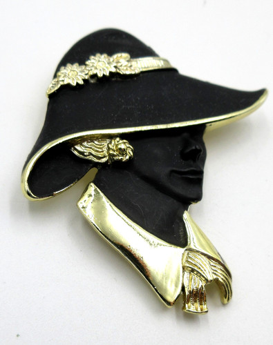 Vintage torino nero tono - nero, oro