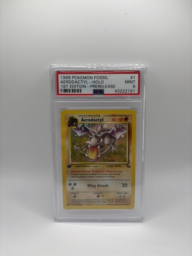 Aerodactyl edizione psa 9 - 1a,