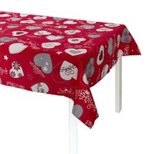 Tovaglia natalizia Cuori con