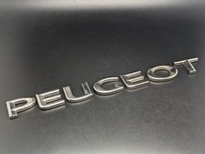 PEUGEOT H. 23MM LOGO SIGLA EMBLEMA FREGIO STEMMA SCRITTA BADGE TARGA TARGHETTA