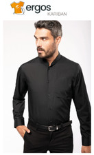 KARIBAN Camicia Collo Coreana