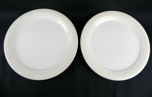 Coppia piatti ceramica - piatti, in