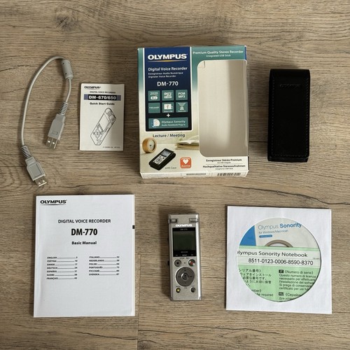 Olympus 770 registratore - olympus, dm-770