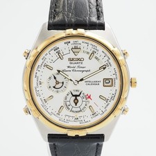 SEIKO 6M15-0020 World Time