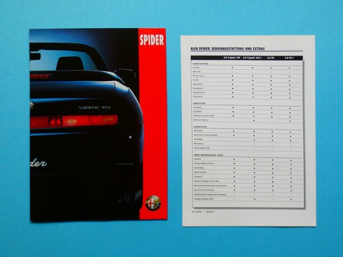 Brochure catalogo alfa romeo - brochure/catalogo,