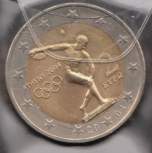 E027 moneta coin grecia 2 - moneta, grecia: