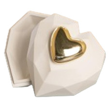 SCATOLA CUORE ORO 7,5x7,5x6,5