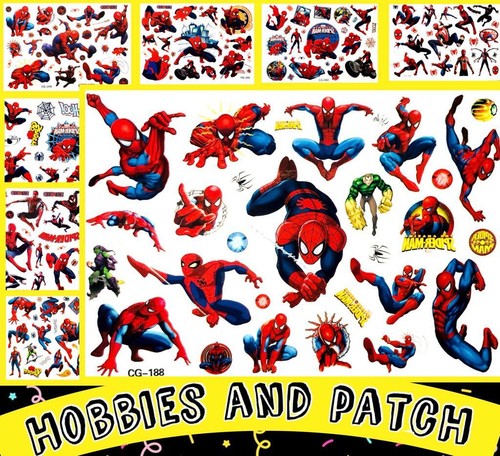 Temporary tattoo spider man - tattoo, spider-man