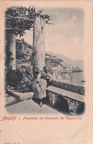 Amalfi panorama dal convento - amalfi,