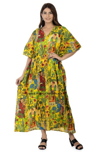 Cotone indiano kaftano - cotone,