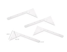 Angolari Sponde Calciobalilla Biliardino Universale 4 Composizioni da tagliare