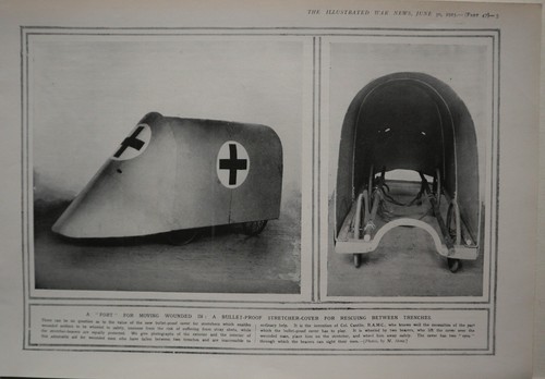 1915 wwi ww1 stampa - wwi, fort