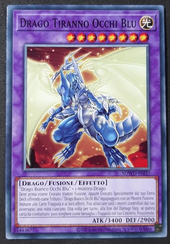 Drago tiranno occhi - blu,