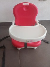 Rialzo Sedia Seggiolino Alzasedia Bambini Prenatal Rosso