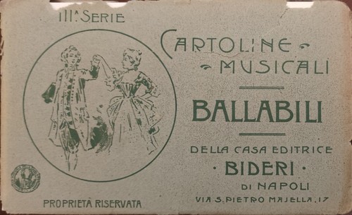 Lot music postcards - music,