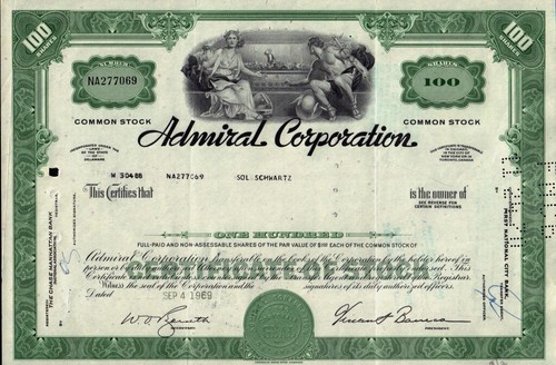 Admiral corporation tv - admiral,