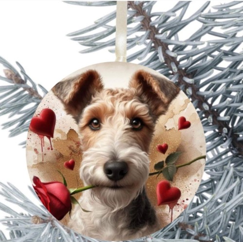Fox terrier cane appendere - terrier,