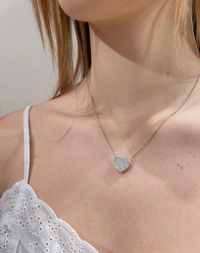 Collana con ciondolo cuore - collana,