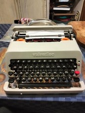 OLIVETTI Valentine Macchina Da Scrivere bianca rara