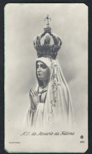 Santino antico madonna - santino, de