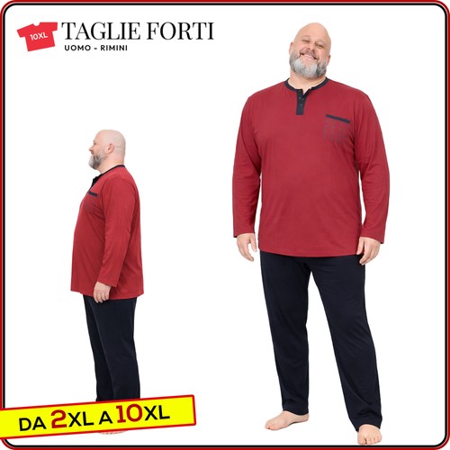 Pigiama uomo taglie forti - pigiama,
