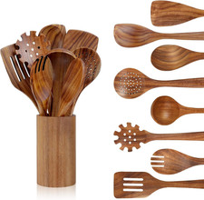Teak Utensili Da Cucina Set, 9