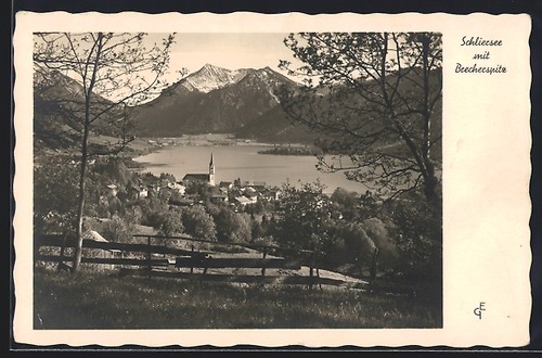 Schliersee panorama con punta - con,