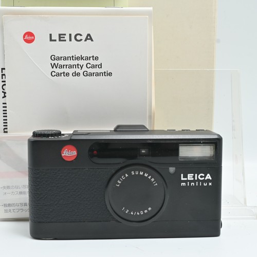 Leica minilux nero - nero;, summarit