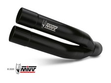 Terminale scarico inox nero - terminale,