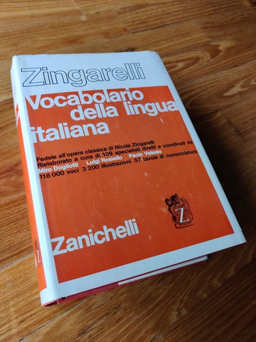 Zingarelli vocabolario della - zingarelli,,