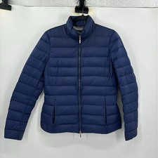GEOX Respira Puffer Jacket Navy Blue Size 8