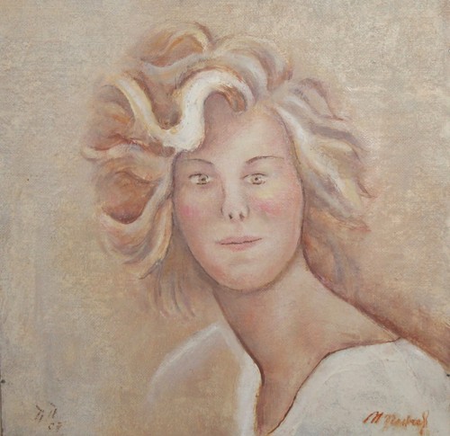 Dipinto olio ritratto - olio,