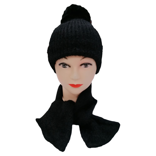 Cappello invernale con pon - con,